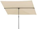 Avellino, natur, 180 x 130 cm, rechteckig, Stahl-Gestell-Bespannung 100%...