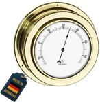 TFA Dostmann Analoges Thermomter Maritim, 19.2015, aus Messing, Kontrolle der