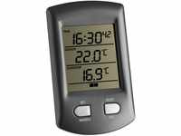 TFA Dostmann Ratio Funk-Thermometer, Außentemperatur, Innentemperatur, Uhrzeit...