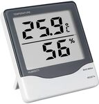 TFA Dostmann Digitales Thermometer, gro&szlig;es Display, Innentemperatur,