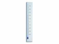 TFA Dostmann Linea analoges Innen-Außen-Thermometer, aus Aluminium, zur...