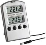 TFA Dostmann Digitales Innen-Au&szlig;en-Thermometer, H&ouml;chst-und Tiefstwerte,