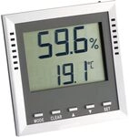 TFA Dostmann Digitales Thermo-Hygrometer Klima Guard, 30.5010, Kontrolle von