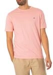 GANT Herren Reg Shield Ss T-Shirt REG Shield SS T-Shirt, Bubbelgum Pink, XL