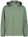 CMP Herren Giacca Da Pioggia Antistrappo Uomo Regenjacke, Salvia, 3XL EU