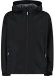 CMP - Kinderjacke mit fester Kapuze, Schwarz, 104