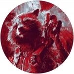 Komar Marvel DOT runde und selbstklebende Vlies Fototapete - Avengers Painting...