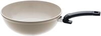 Fissler Ceratal/Aluminium-Wok (&Oslash; 30 cm, 5,2 L) Keramik-Bratpfanne beschichtet