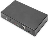 DIGITUS KVM Switch 2-Port 4K30Hz USB-C/USB/HDMI KVM-Umschalter Typ C HDMI