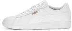 Puma Smash 3.0 L Unisex Sneaker , Puma White Puma White Puma Gold, 42.5 EU