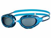 Zoggs Unisex-Youth Predator Junior Swimming Goggles, Light Blue/Blue/Tint Smoke,