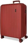 Movom Wood Gro&szlig;er Koffer Rot 52x75x33 cms Hartschalen ABS TSA-Schloss 109L 4,9Kgs 4