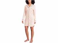 Schiesser Damen Sleepshirt 90cm Nachthemd, zartrosa, 44