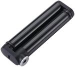 BBB Cycling DoubleShot Mini-Fahrradpumpe I 120 mm faltbare Fahrradpumpe I 35 cc 