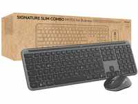 Logitech Signature Slim MK950 for Business kabelloses Tastatur-Maus-Set, leises