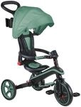 GLOBBER Explorer Trike Foldable 4in1 - Oliv gr&uuml;n - Dreirad, Laufrad und...