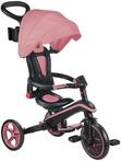 GLOBBER Explorer Trike Foldable 4in1 rosa &ndash; Dreirad, Laufrad und Kinderwagen...