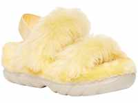 UGG Damen Fluff Sugar Sandale, Yellow, 38 EU