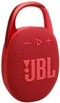JBL Clip 5 - Rot &ndash; Tragbare Bluetooth-Lautsprecher-Box mit JBL Pro Sound,...