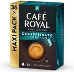Caf&eacute; Royal Espresso Decaffeinato &ndash; Nespresso&reg;-kompatible Kaffeekapseln, 100 %