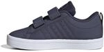 adidas Unisex Kinder Vs Pace 2.0 Hook and Loop Kids Shoes, Navy/Cloud White/Core