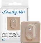 Shelly Blu H&T Mokka | Bluetooth-gesteuerter Temperatur- und Luftfeuchtigkeitssensor