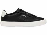 BOSS Herren Sneaker Aiden_Tenn_flpp, Black, 43 EU / 9 UK