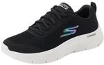 Skechers GO Walk Flex Viva, GO Walk Flex Viva, Black Textile/White Trim,