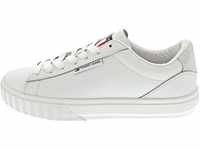 Tommy Jeans Damen Cupsole Sneaker Schuhe, Weiß (Ecru), 39 EU