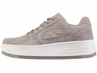 Kappa Unisex STYLECODE: 243001 BASH PF Sneaker, Grey/White, 40 EU