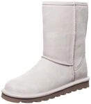 Bearpaw Damen Elle kort Schlupfstiefel, 909 Winter White, 37 EU