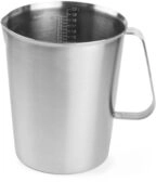 HENDI Messbecher, Schwere Ausf&uuml;hrung, 2L, &oslash;140x(H)175mm, Edelstahl