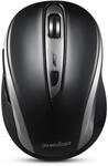 Perixx PERIMICE-721 Kabellose ergonomische Maus, 5 Tasten, optisches Design,