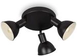 BRILONER Leuchten &ndash; Retro Deckenlampe, 3-flammige Retro Deckenleuchte, Deckenspot
