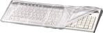 Hama Staubschutzhaube Tastatur Transparent (L x B x H) 216 x 483 x 51mm