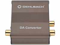 Oehlbach DA Converter - Digital/Analog Audiowandler - Koaxial/Optisch,...