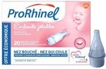 ProRhinel 20 Disposable Supple Ends for Baby Nose Blower
