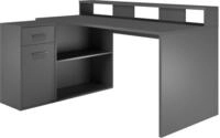 trendteam smart living - Gamer - B&uuml;rom&ouml;bel - Grau - Schreibtischkombination mit 1
