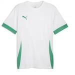Puma Unisex Teamgoal Matchday Jr Fu&szlig;balltrikot, Puma White-Sport Green-Sport...