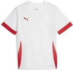 Puma Unisex Teamgoal Matchday Jr Fu&szlig;balltrikot, Puma White-Puma Red-Puma Red,...