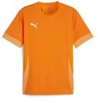 Puma Unisex Teamgoal Matchday Jr Fu&szlig;balltrikot, Rickie Orange-Puma Wei&szlig;-helle