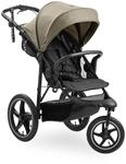 hauck Runner 3, Olive - Dreirad Kinderwagen Buggy mit XL Luftr&auml;der, Federung,