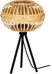 EGLO Stativ Tischlampe Amsfield 1, Tischleuchte aus Metall in Schwarz und...