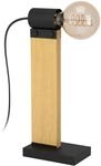 EGLO Tischlampe Bailrigg, rechteckige Tischleuchte, FSC100HB | Wohnzimmerlampe...