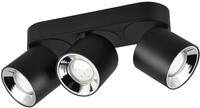 Trio Leuchten Einbau- & Aufbauleuchte Guayana 651000332, Metall Schwarz matt,...