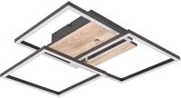 Reality Leuchten LED Deckenleuchte Mobile R62883135, Metall Schwarz matt,