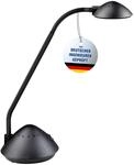 MAUL LED Tischlampe schwarz MAULarc warmwei&szlig; verstellbar B&uuml;ro | flexibler Arm...