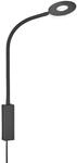 Fischer & Honsel | Wandspot flex, Bettleuchte, Cama | sandschwarz| Kabel...