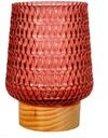 Pauleen 48307 LED Mobile Tischleuchte Rose Glamour Timer Batterie Rosa matt
