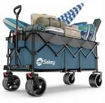 Sekey XXXL Bollerwagen Faltbar 300L 200KG Belastbar, verl&auml;ngerter...